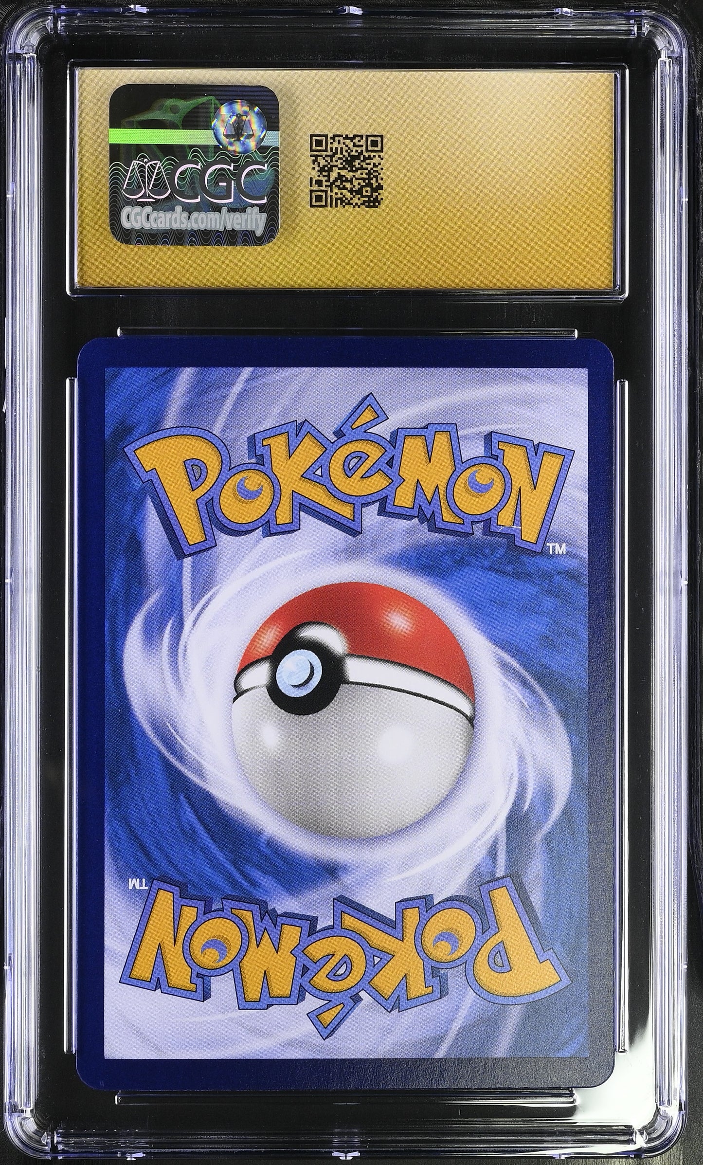 2025 Pokémon Chinese Captain Pikachu Poké Ball Reverse Holo #07/02 from Gem Pack Vol. 1 graded CGC 10 PRISTINE