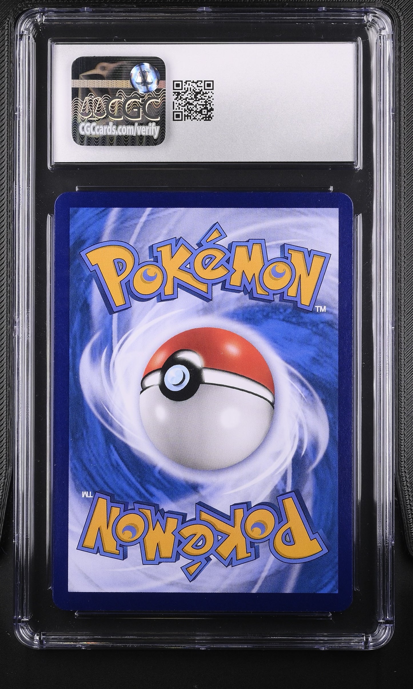CGC Gem Mint 10 graded 2025 Simplified Chinese Captain Pikachu card 01/09 from Gem Pack Vol 1, featuring a gold Lightning Energy Symbol Reverse Holo pattern and Friede cameo by Ito Kyoko.