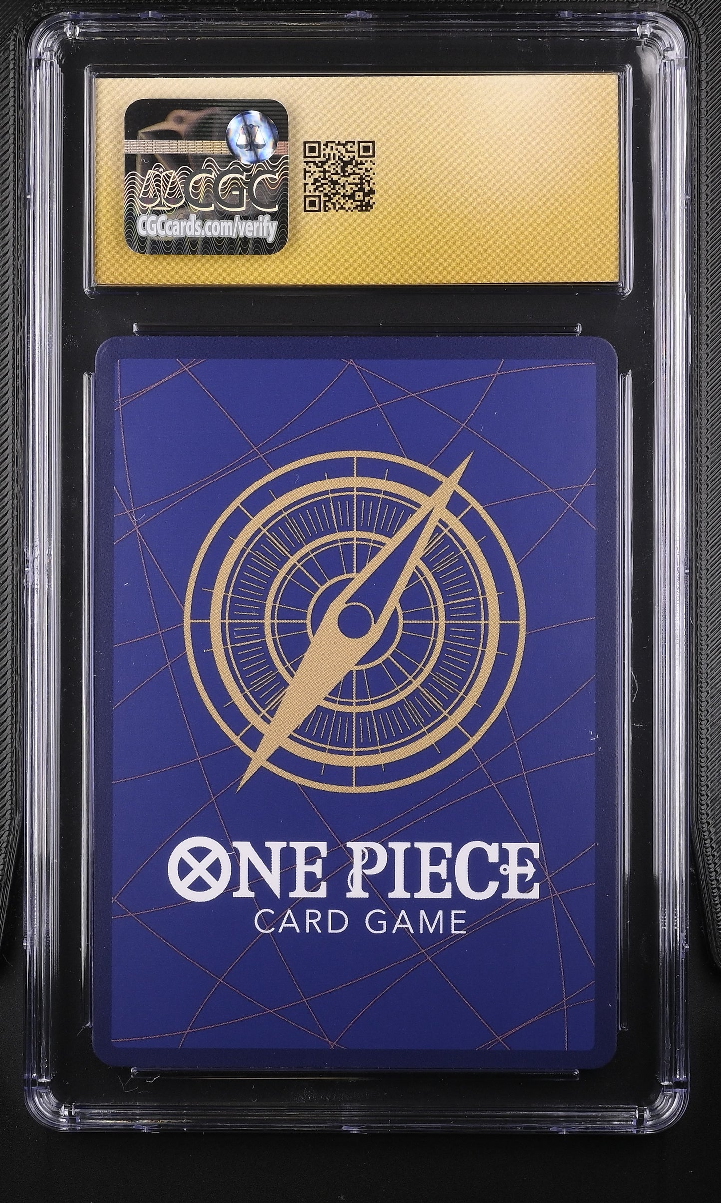 CGC Pristine 10 graded Crocodile OP09-046 Super Rare Special Alternate Art card from the One Piece Card Game, featuring vibrant artwork of Crocodile and Buggy by SENNSU in a protective slab.