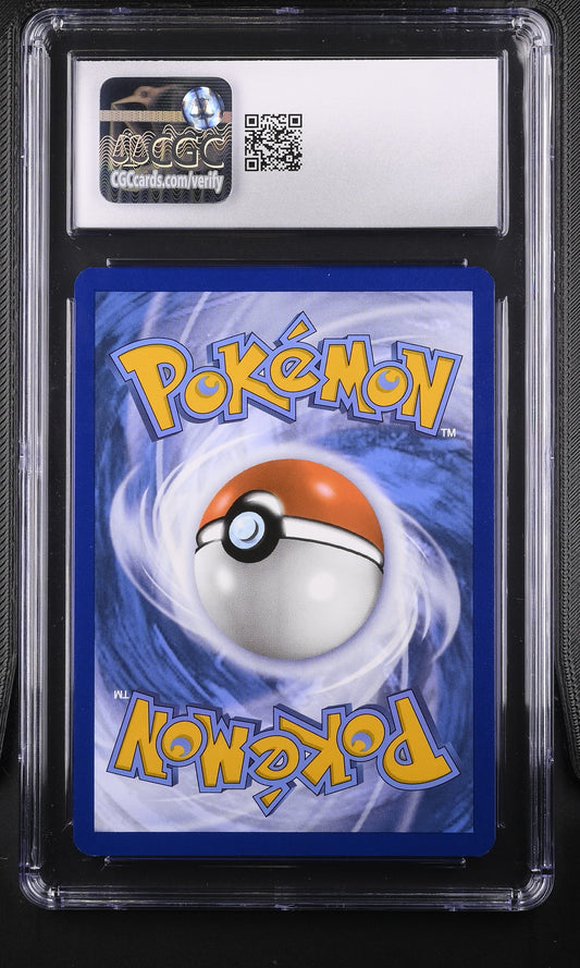 CGC Gem Mint 10 graded 2023 English Clefairy 013/034 from Trading Card Game Classic Charizard Deck featuring classic Ken Sugimori artwork with a striking glitter holofoil background.