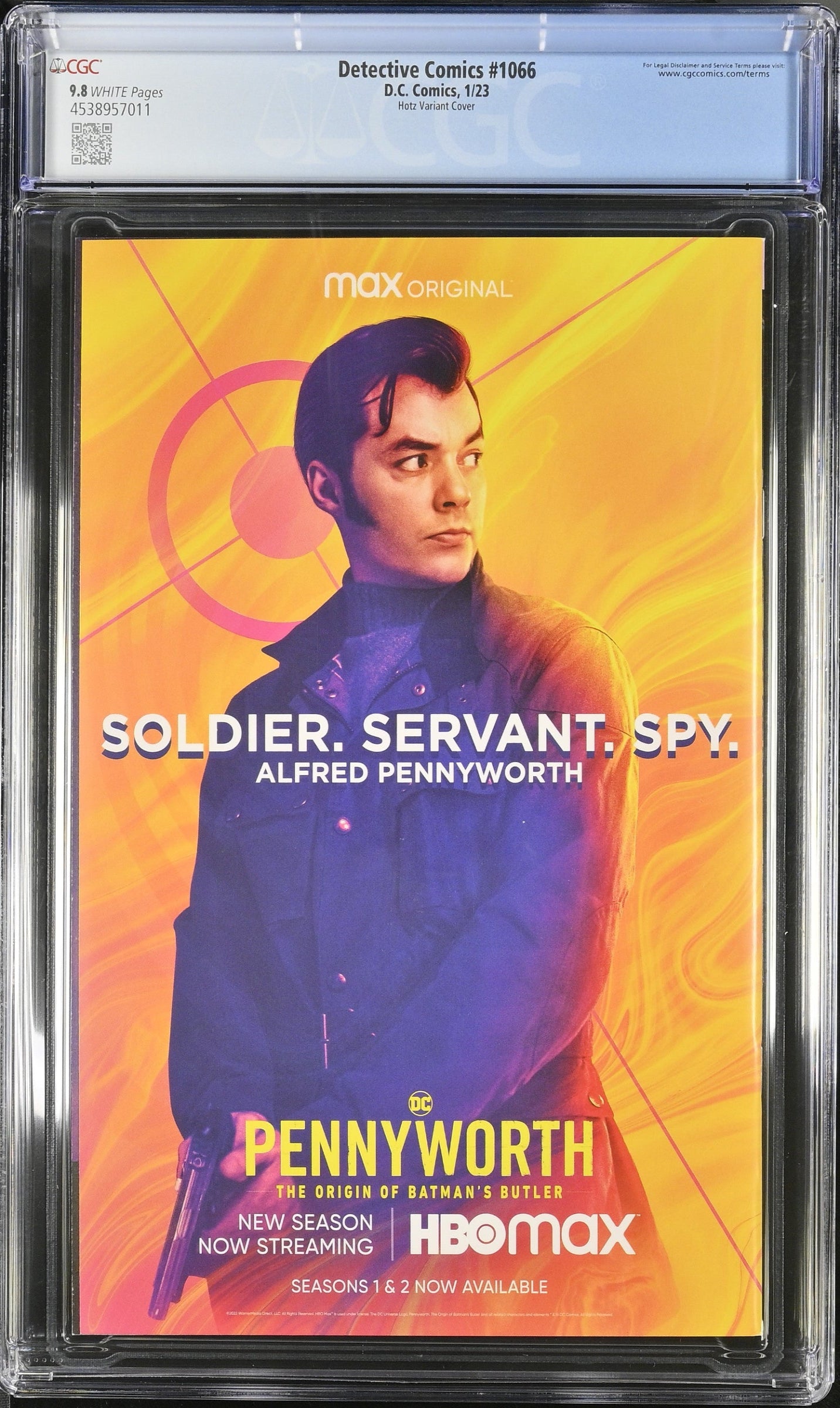 Detective Comics #1066 Hotz 90s Rewind Variant Cover graded CGC 9.8