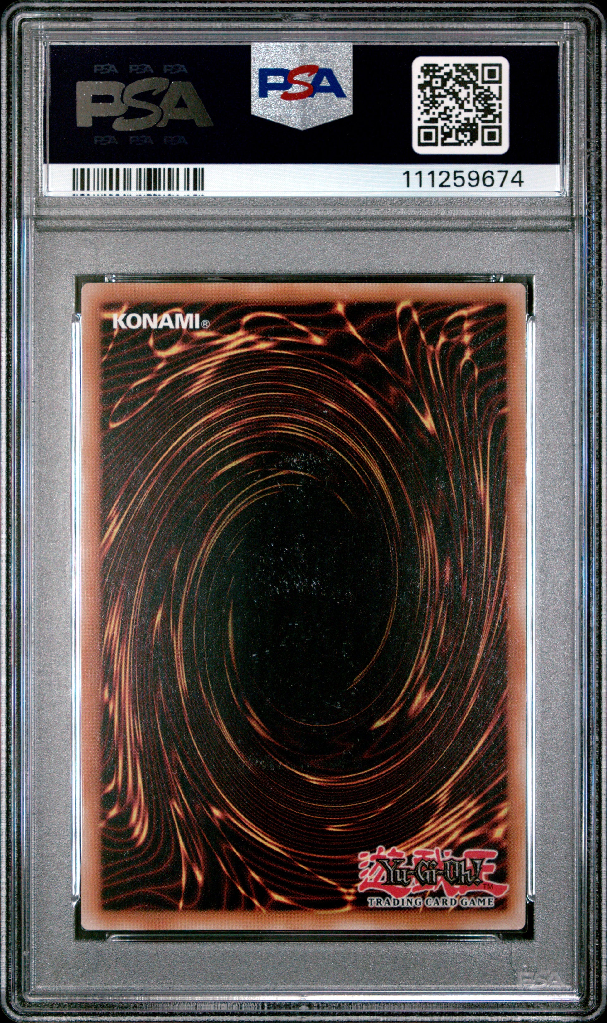 2021 Yu-Gi-Oh! Crystal Clear Wing Synchro Dragon #EN005 from Synchro Storm graded PSA 9 MINT