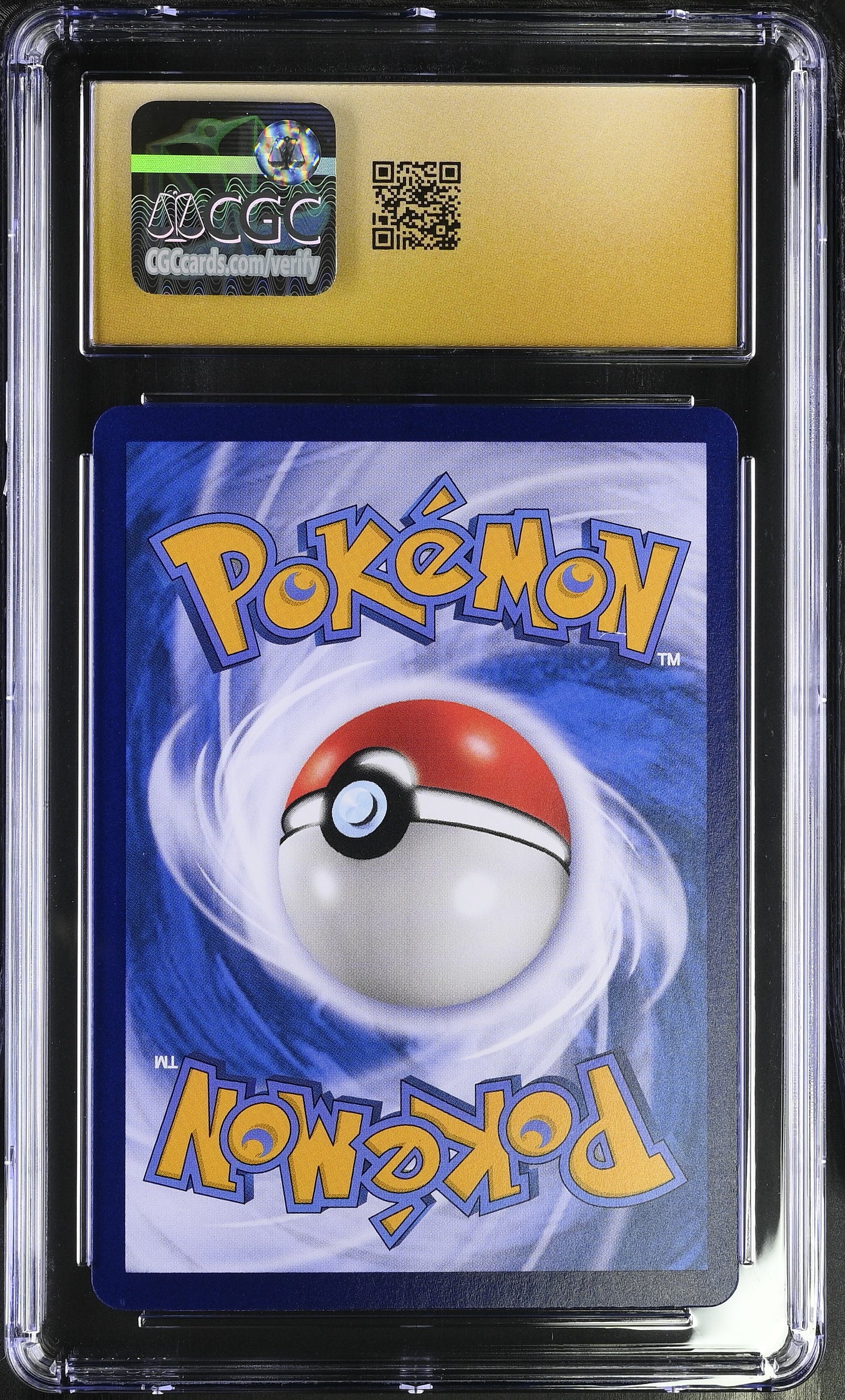 2025 Pokémon Chinese Captain Pikachu Poké Ball Reverse Holo #07/02 from Gem Pack Vol. 1 graded CGC 10 PRISTINE