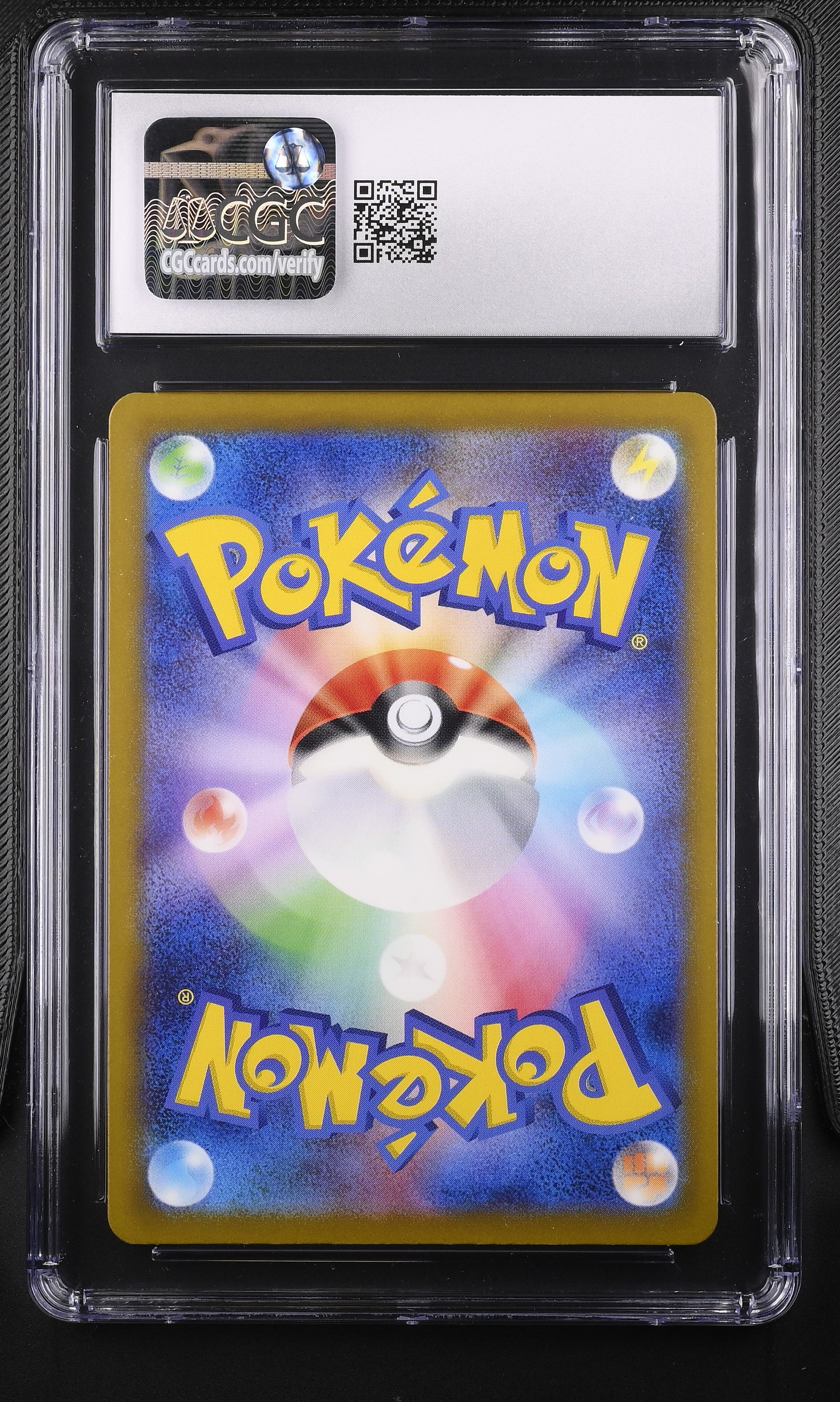 CGC Gem Mint 10 graded 2023 Japanese Shiny Sprigatito Holo card 201/190 from Shiny Treasure ex, featuring artwork by剧 kurumitsu.