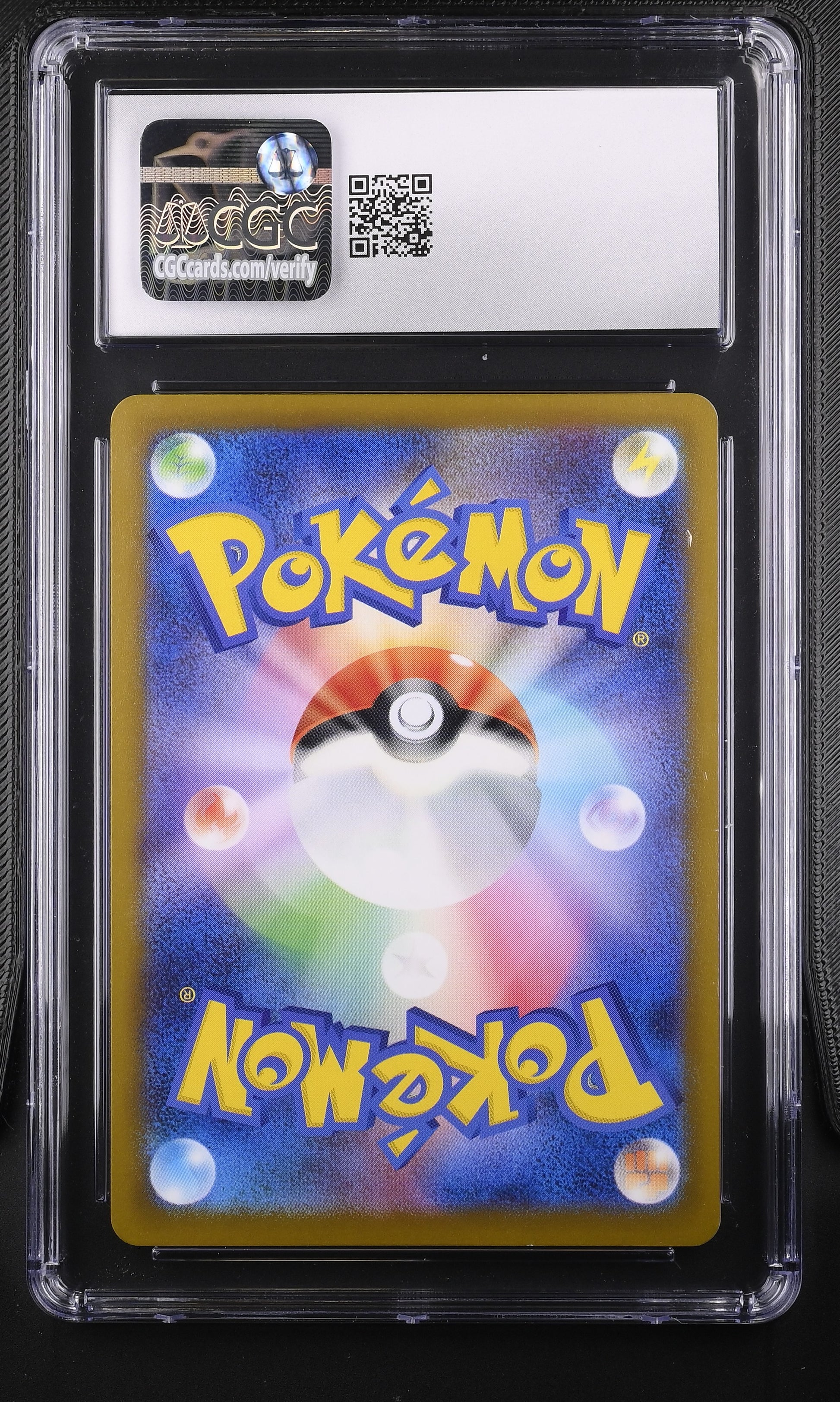 CGC Gem Mint 10 graded 2023 Japanese Gengar card 035/062 from Raging Surf, featuring a spooky nighttime forest illustration by Nelnal.