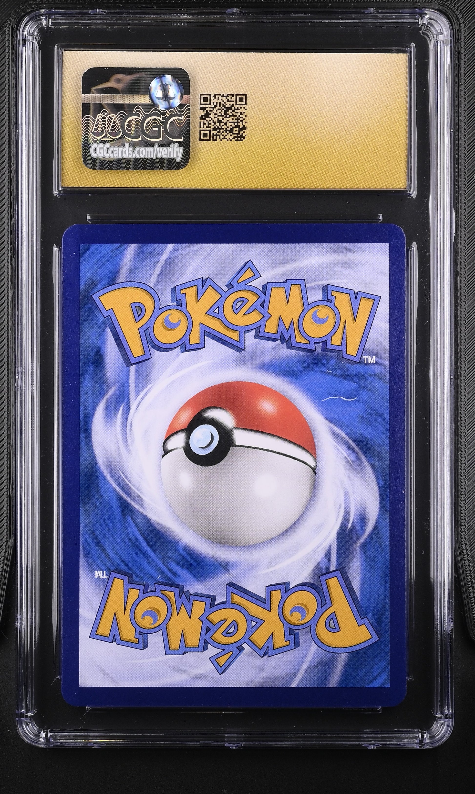 CGC Pristine 10 graded 2025 Simplified Chinese Captain Pikachu 07 03/09 from Gem Pack Vol. 1 featuring a brilliant star-patterned Stars Holofoil background.