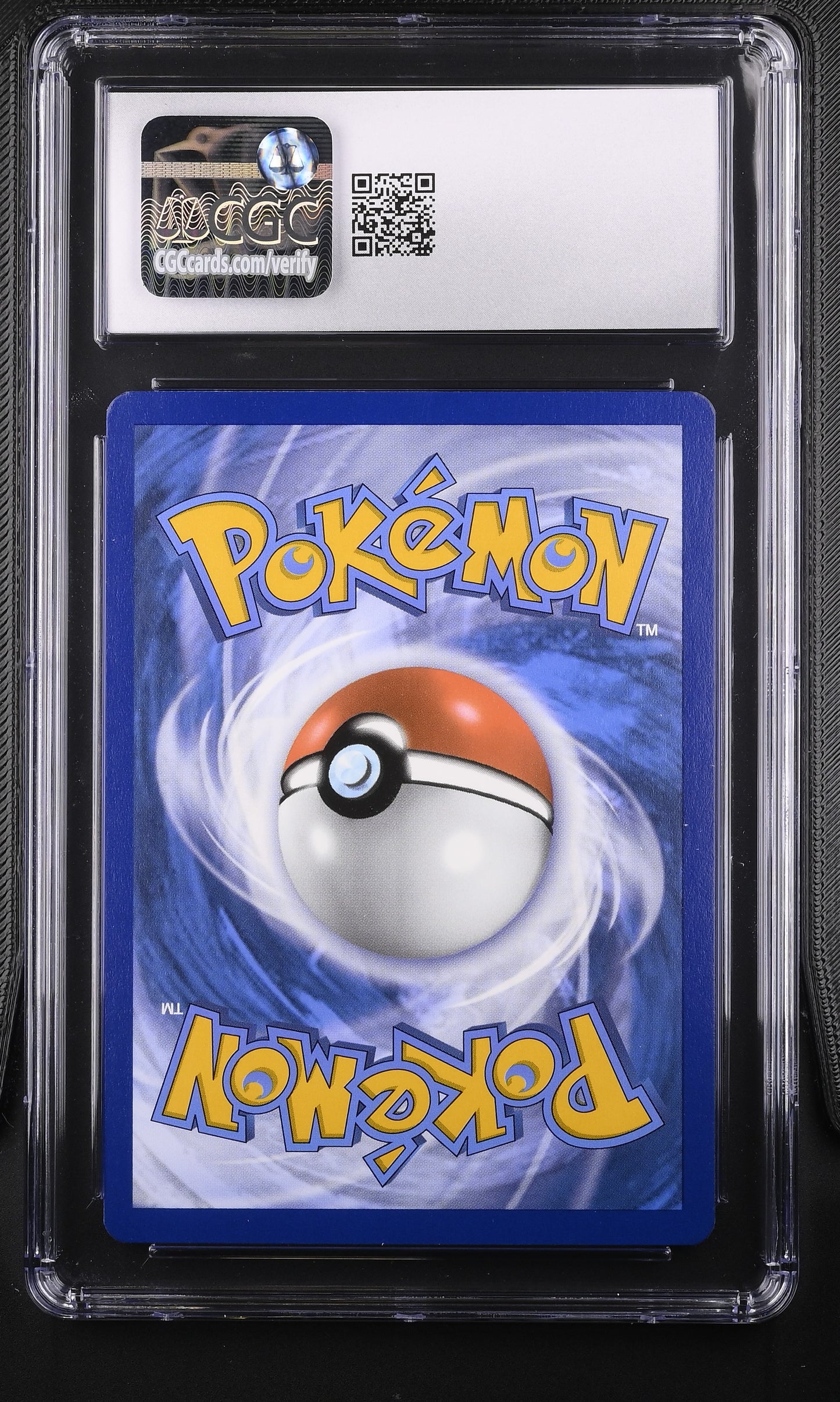 CGC Gem Mint 10 graded 2023 English Pikachu card 025/165 from Scarlet & Violet 151, featuring scenic forest artwork by Naoyo Kimura.