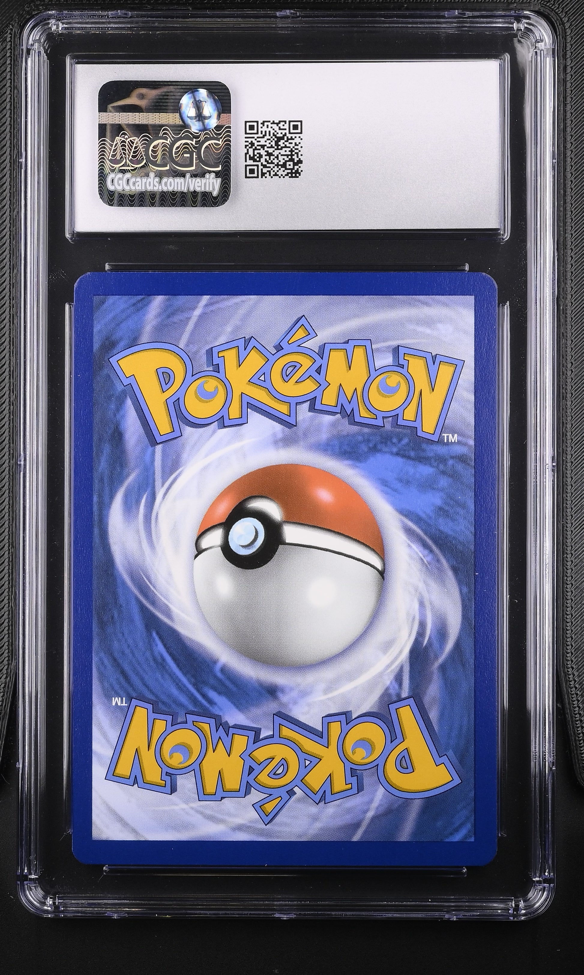 CGC Gem Mint 10 graded 2023 English Pikachu card 025/165 from Scarlet & Violet 151, featuring scenic forest artwork by Naoyo Kimura.