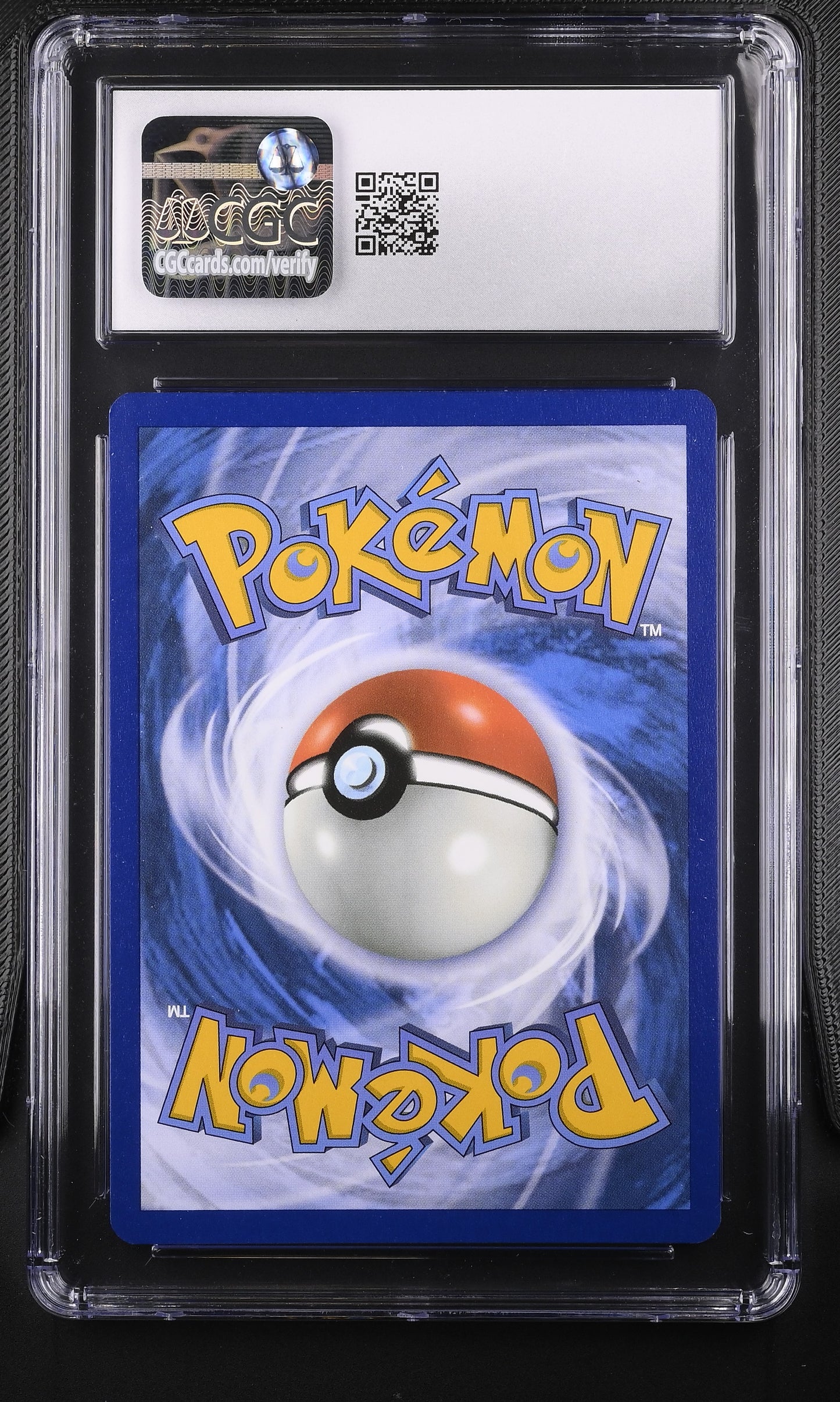 CGC Gem Mint 10 graded 2024 English Eevee Reverse Holo card 135/167 from Twilight Masquerade, featuring floral artwork by satoma.