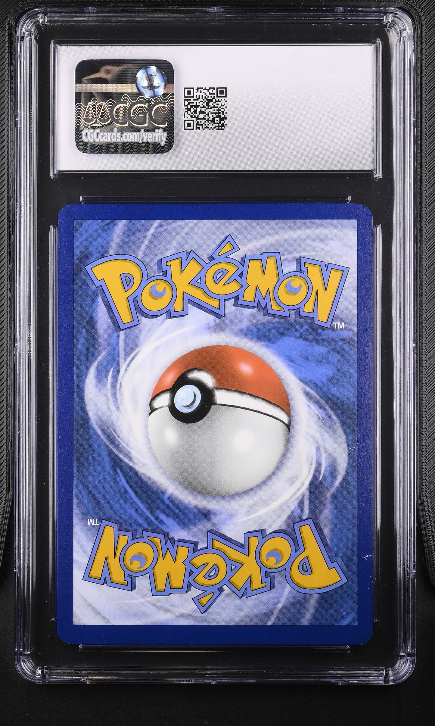 CGC 10 Gem Mint Charmander 004/165 from Scarlet & Violet 151 front view in slab