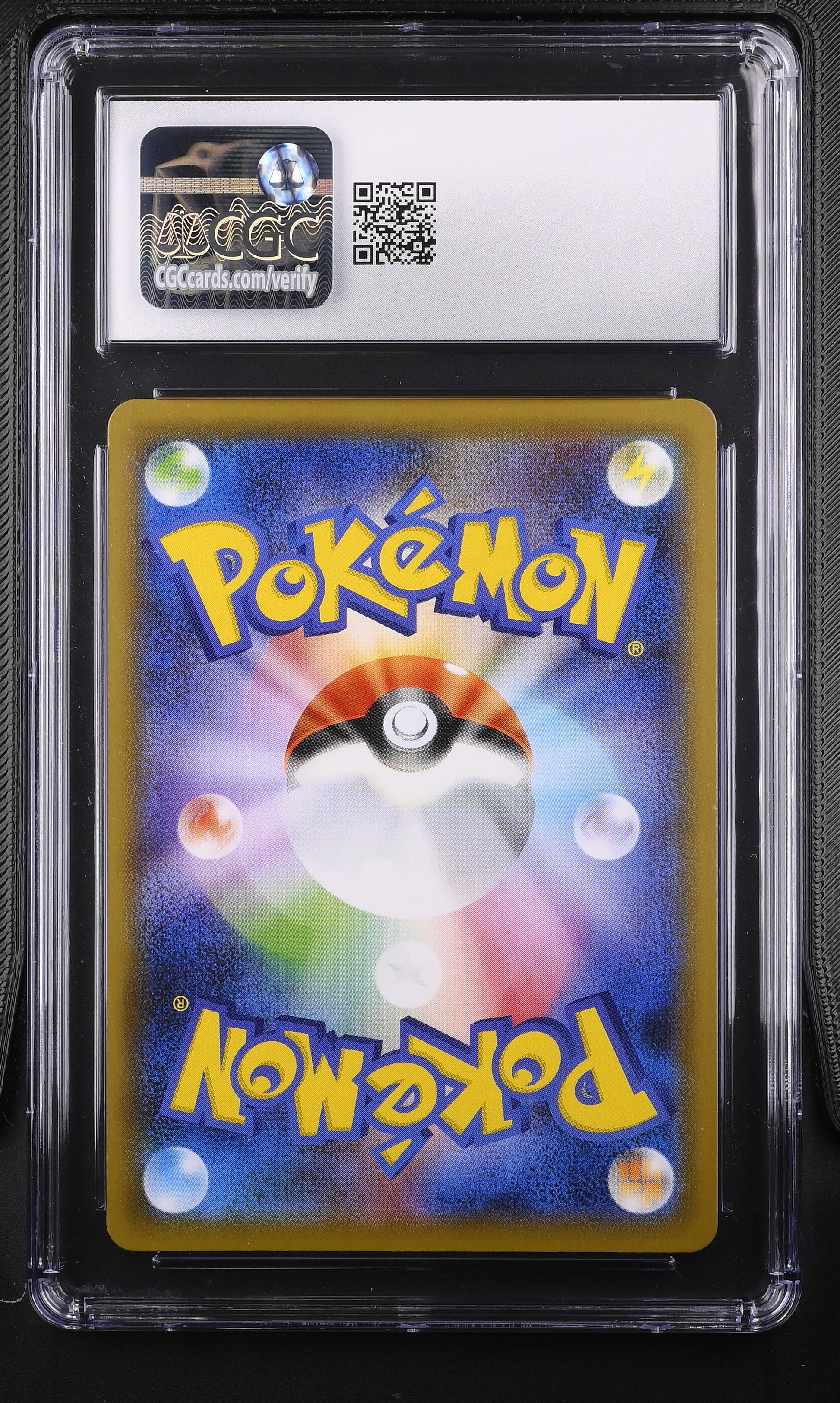 CGC 10 Gem Mint Galarian Articuno V 025/070 Ultra Rare Holo from Japanese Matchless Fighters front view in slab