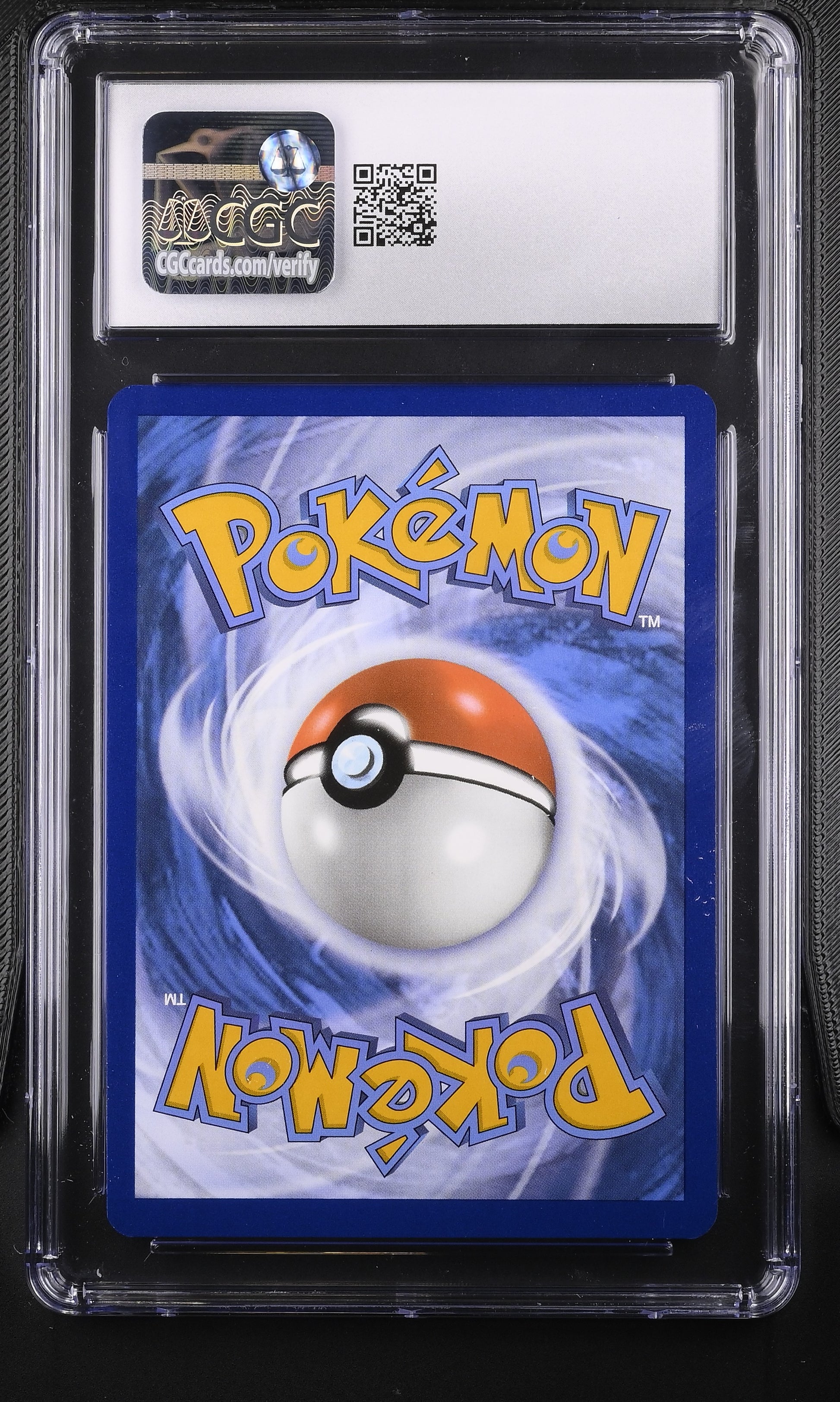 CGC Gem Mint 10 graded 2023 English Ponyta 004/034 from Trading Card Game Classic Charizard Deck featuring detailed artwork by Jiro Sasumo with a modern glitter holofoil background.