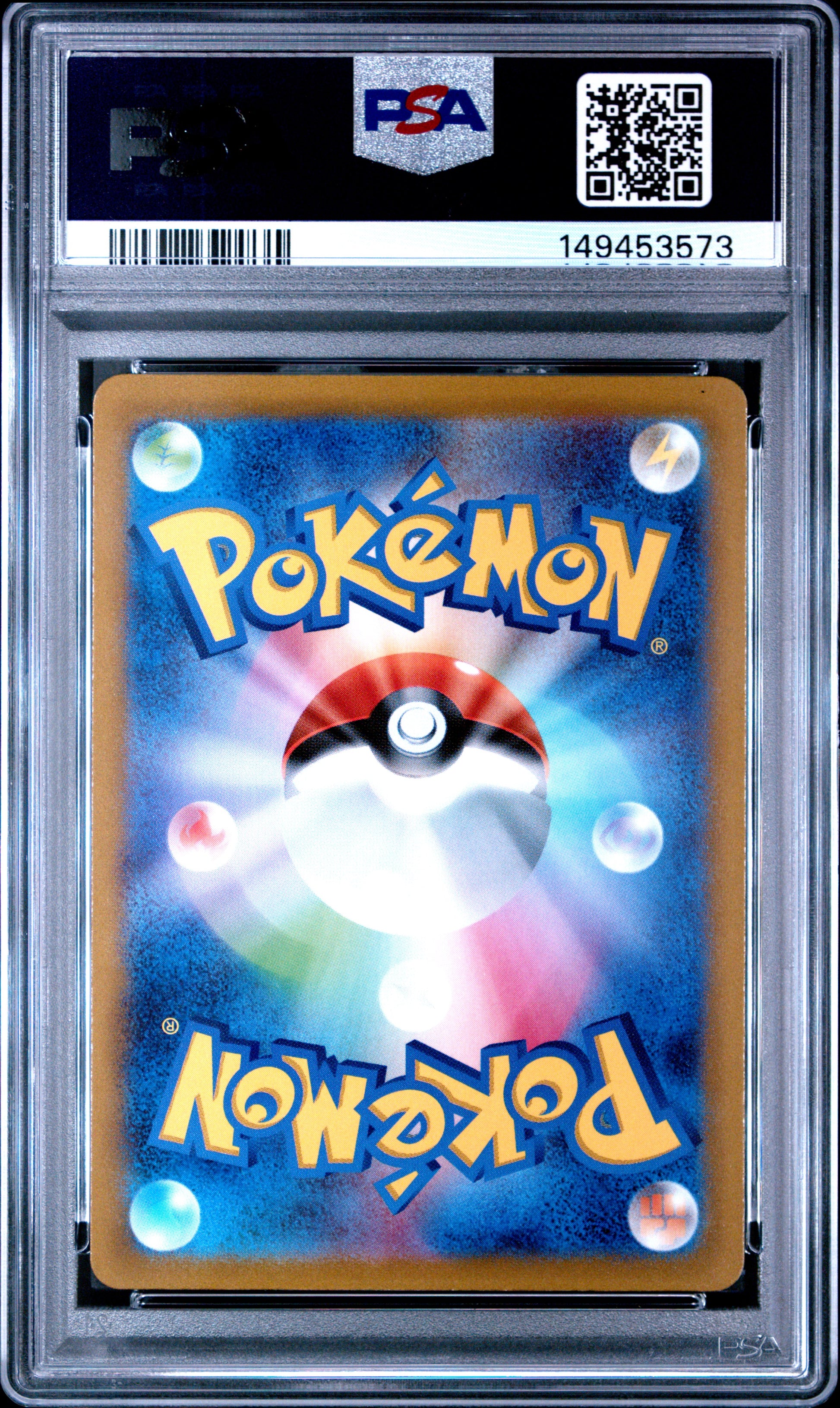 PSA 9 Mint graded 2022 Japanese Pokémon VSTAR Universe Charizard VSTAR 212/172 SAR Special Art Rare card featuring dynamic battle artwork with Mewtwo.