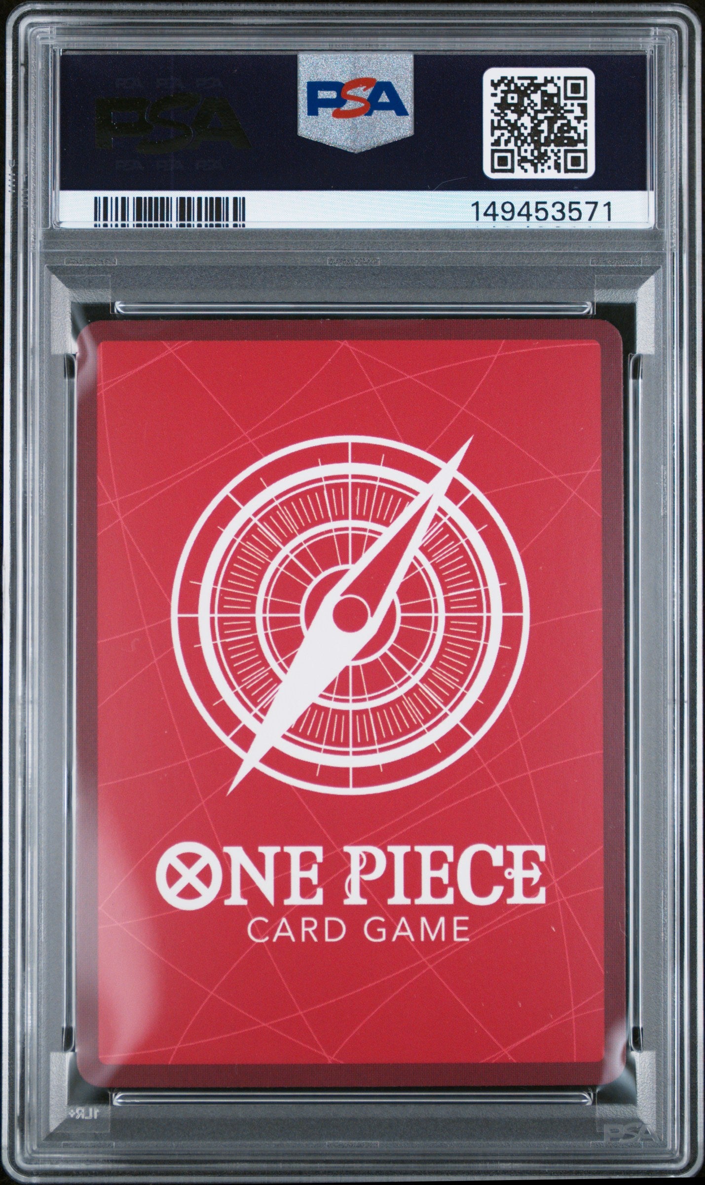 PSA 10 English Marshall D. Teach OP09-081 Alternate Art Leader from One Piece OP-09